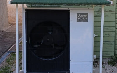 Installation PAC Air Eau Mitsubishi Electric à la Bouilladisse